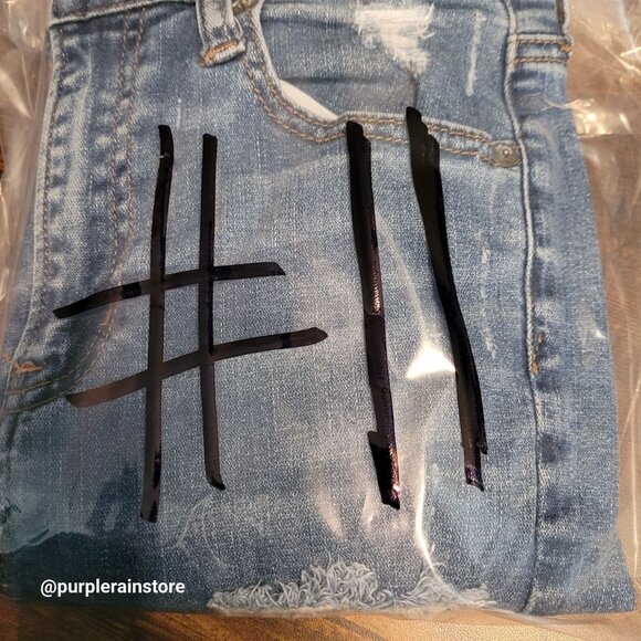 American Eagle Jeans 4 R Jegging Super Stretch Super Hi Rise Medium Light Wash - Picture 12 of 12